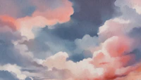 Soothing Cloudscape Art ταπετσαρία