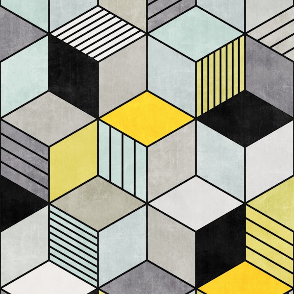 Colorful Concrete Cubes 2