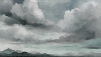 Stormy Highland Hues wallpaper