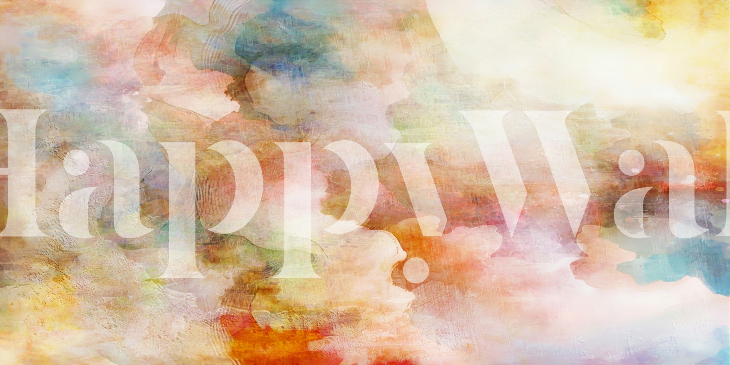 Dreamy clouds tapeta ve stylovém pokoji