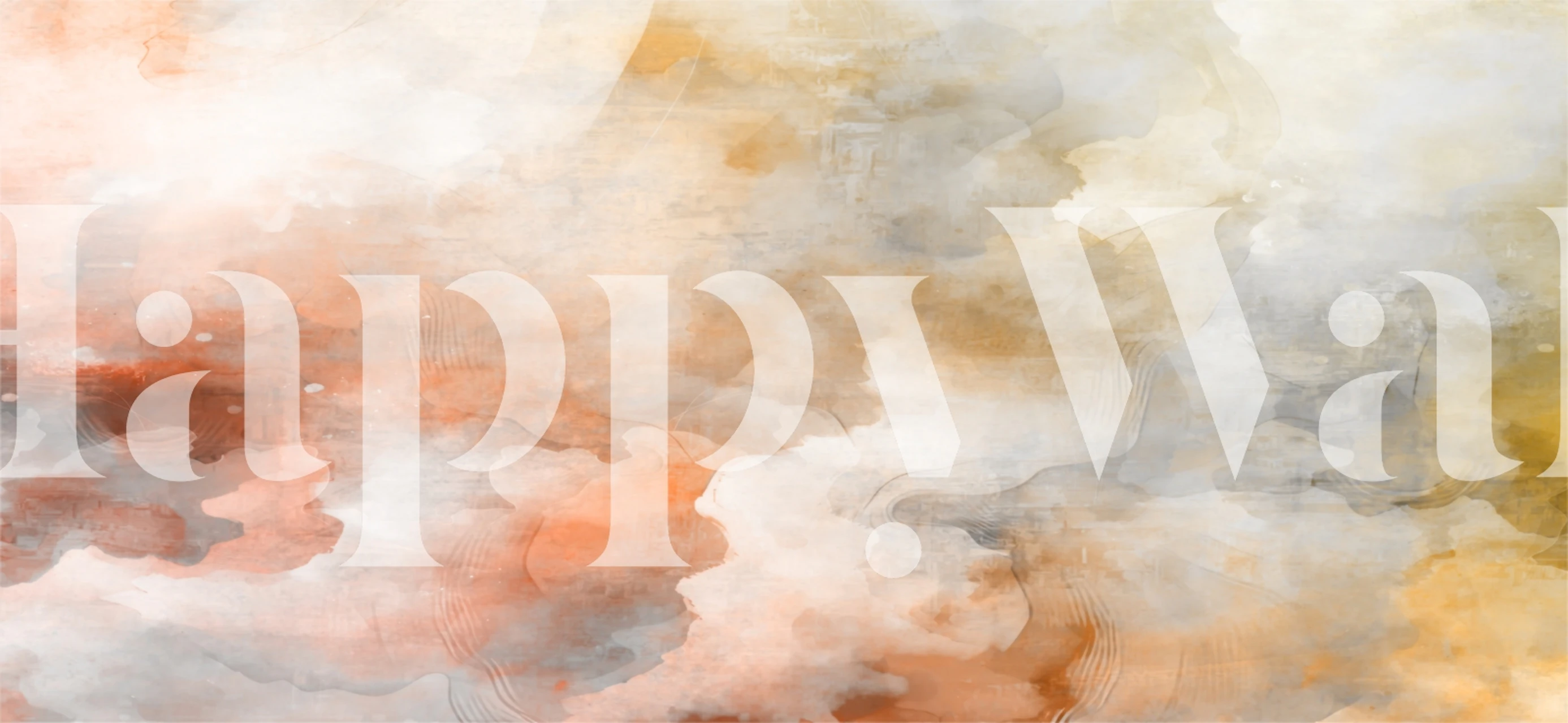 Tapeta Sunset Dream Clouds v místnosti