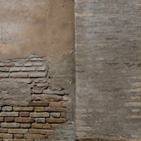 Rustic Spanish Brick Wall 1 carta da parati
