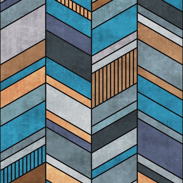 Colorful Chevron Pattern - BGB