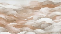 Beige Waves Decor tapete