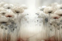 Dreamy Blossom Haze tapetas