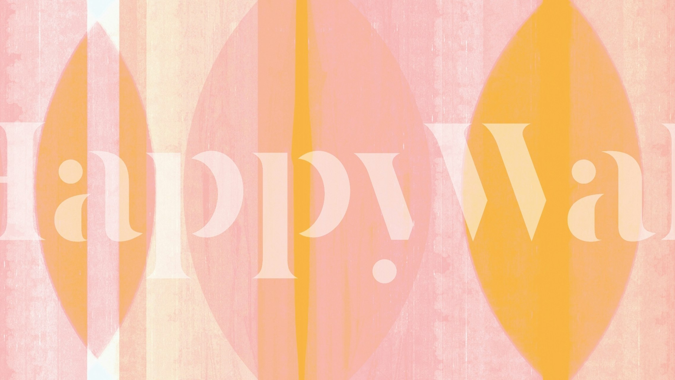 Papel pintado Golden Blush Canvas en una habitación