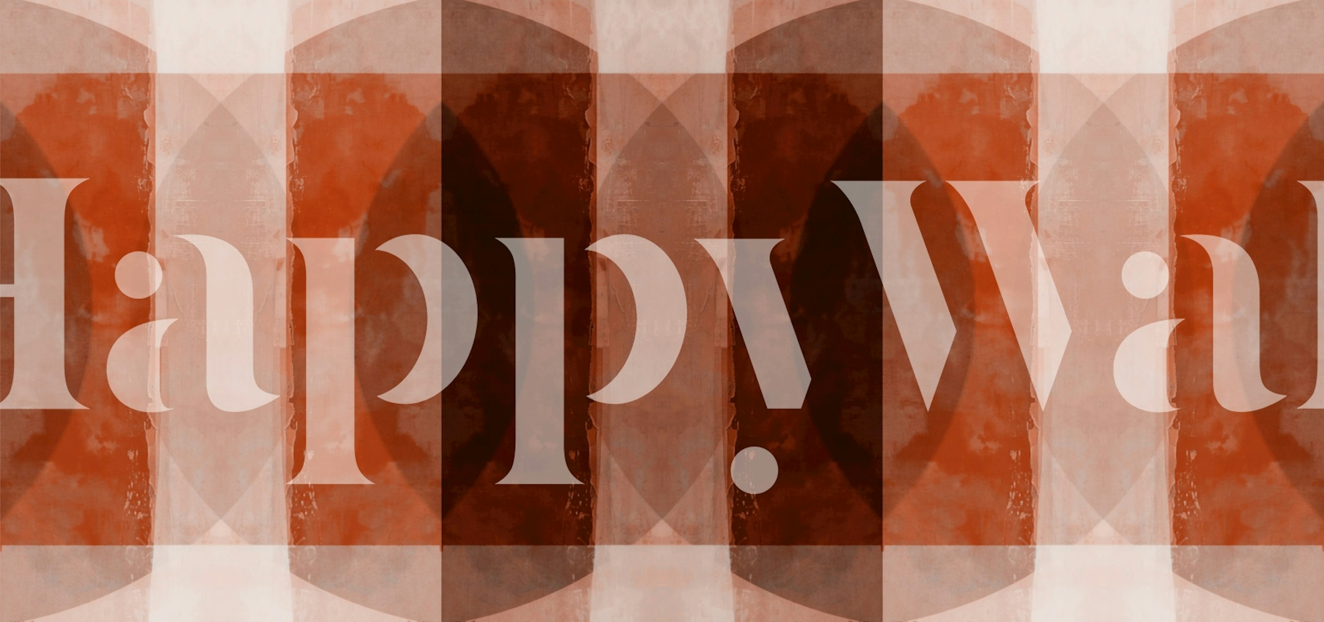 Crimson geometric wallpaper design