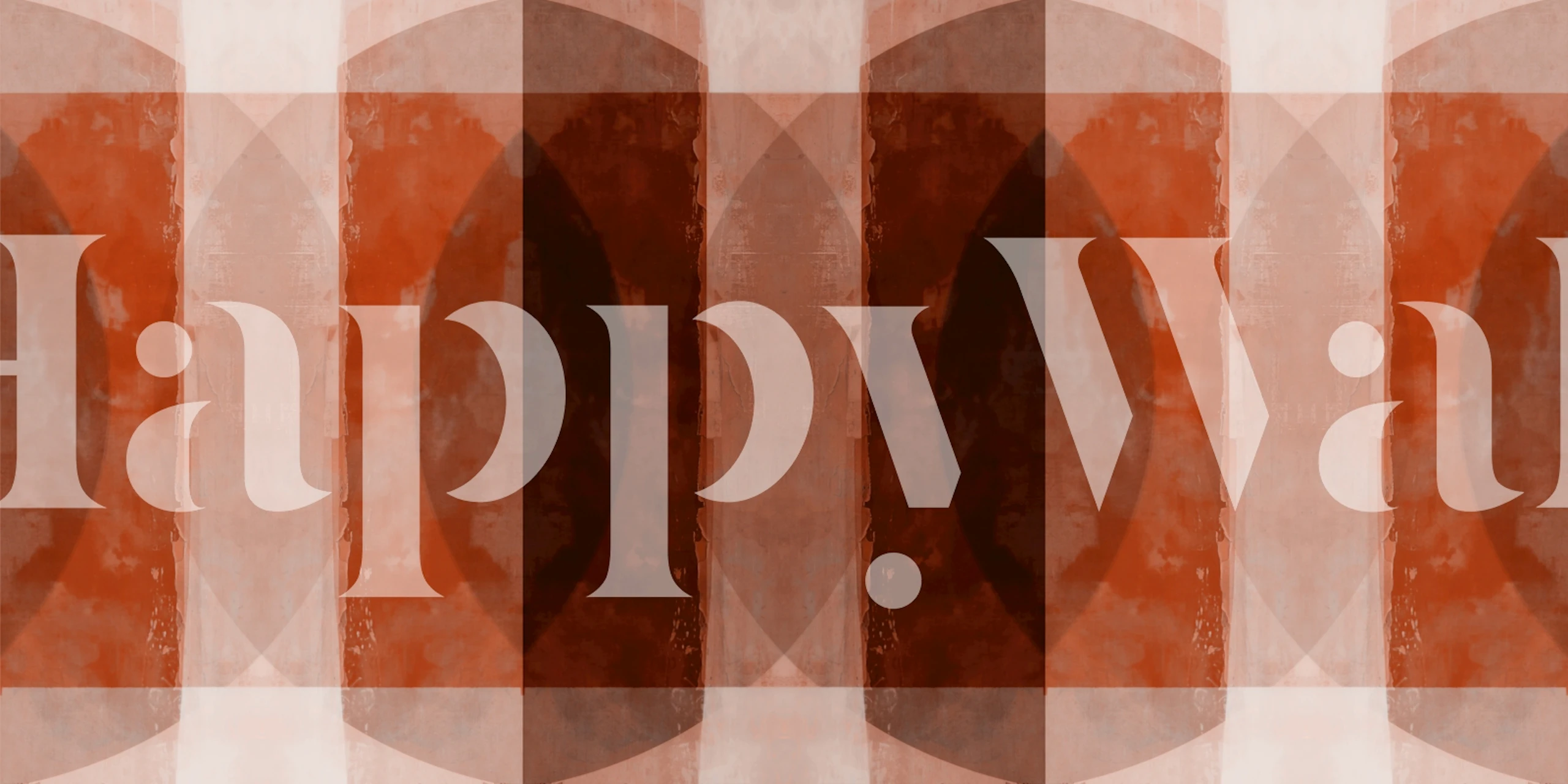 Crimson geometric wallpaper design