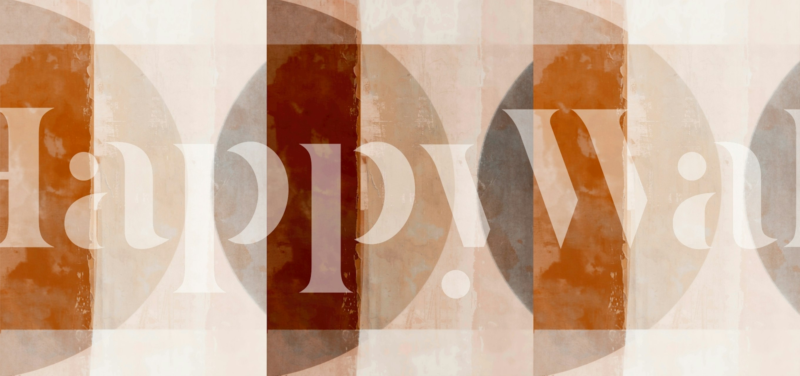 Neutral Geometric Elegance tapetmønster