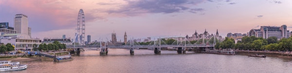 Twilight Over Thames
