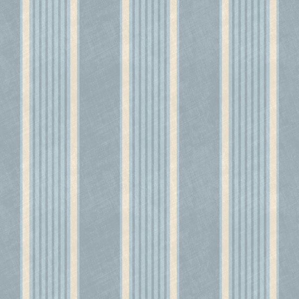 Antique stripes in Pigeon Blue