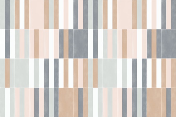 Muted Pastel Tiles Three
