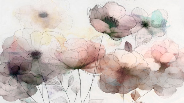 Translucent Blossom Sketch