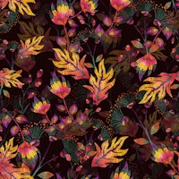 Maximalist Bold Garden Dark ταπετσαρία