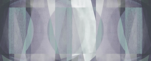 Layered Bauhaus Mosaic Art