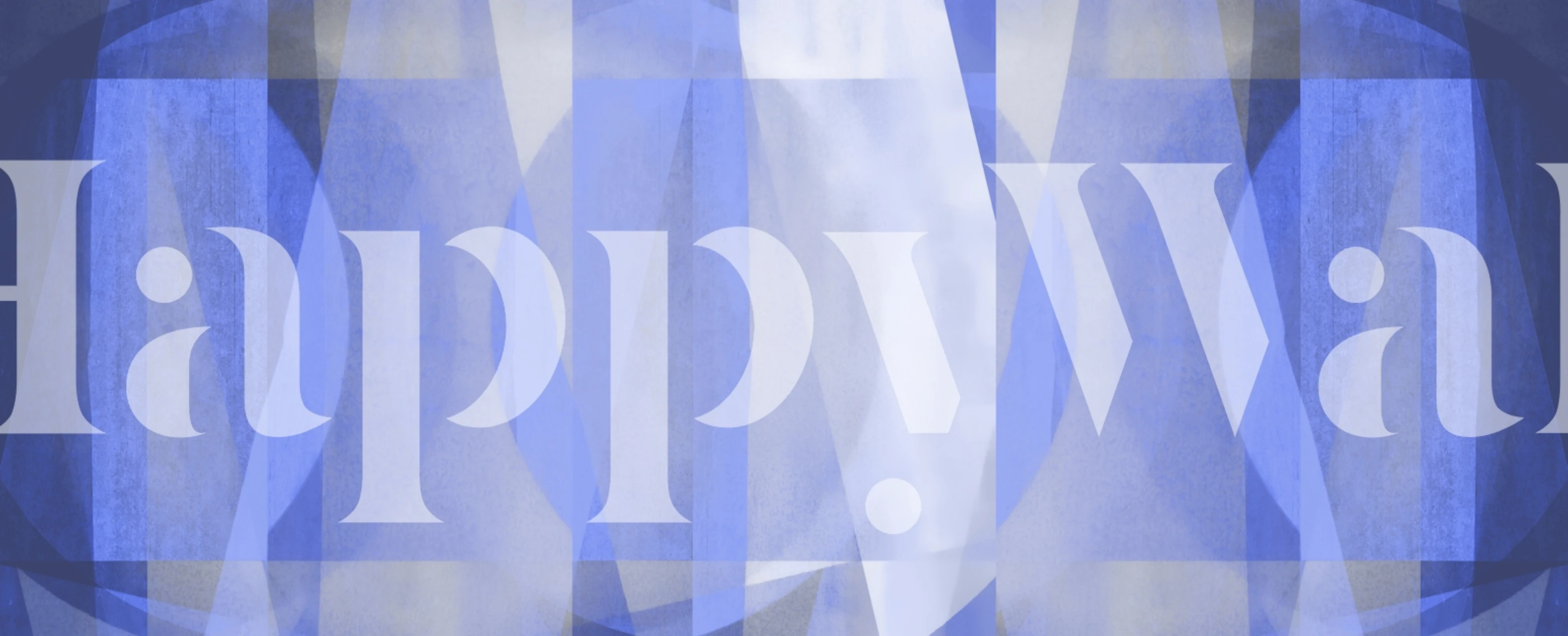 Layered Bauhaus Mosaic Blend tapet i et rom