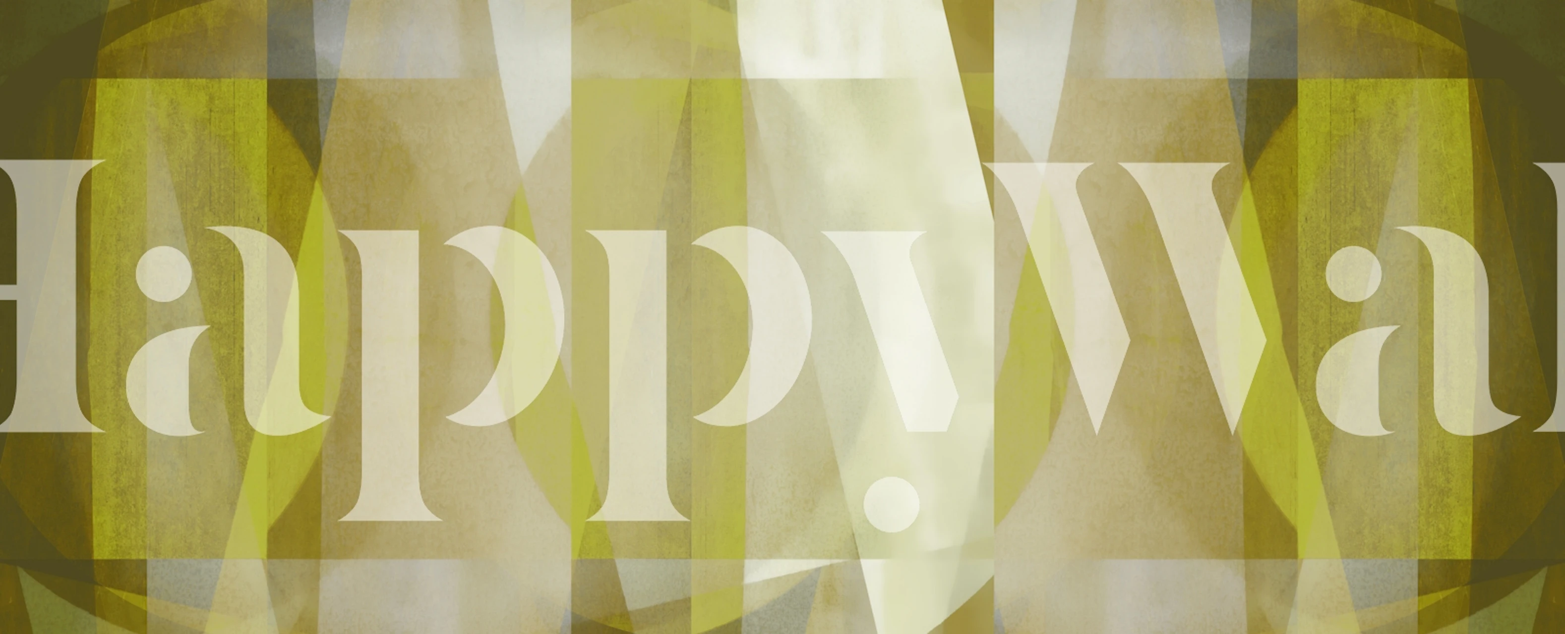 Layered Bauhaus Mosaic wallpaper in een interieur