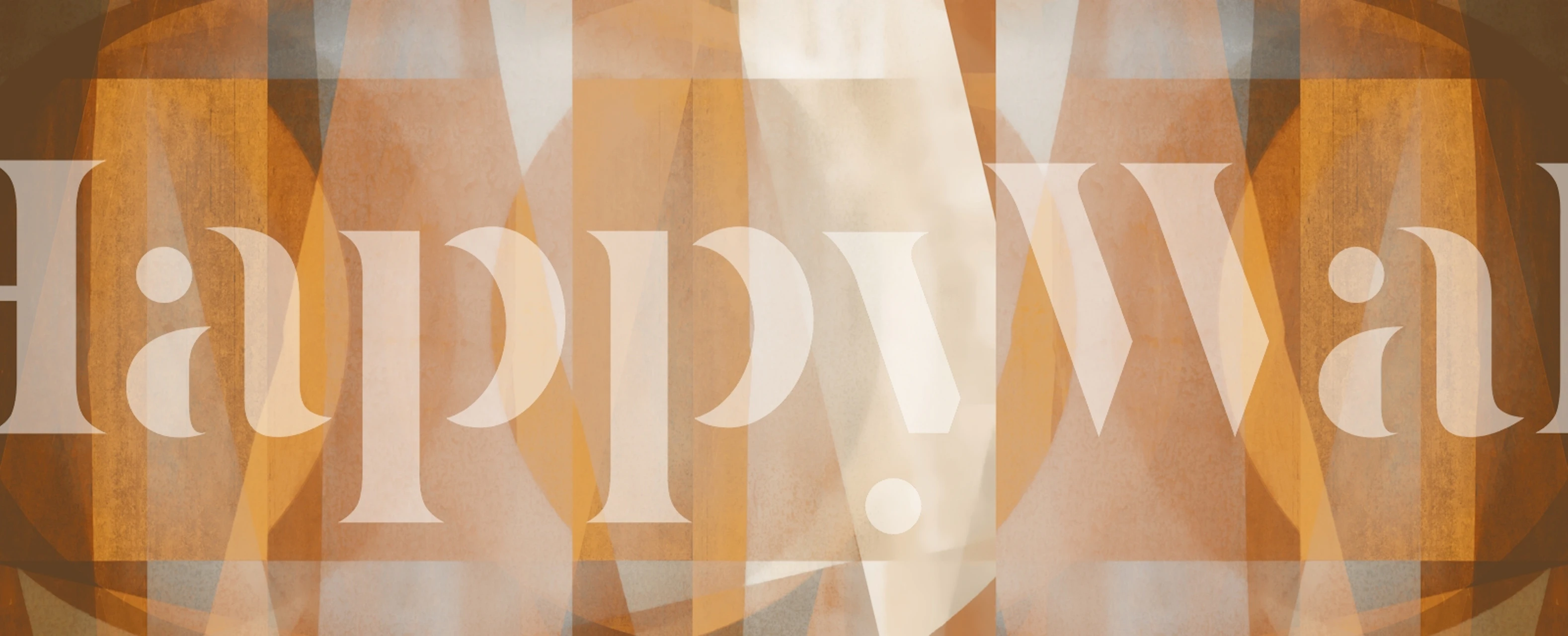 Layered Bauhaus Mosaic Abstraction tapetti huoneessa