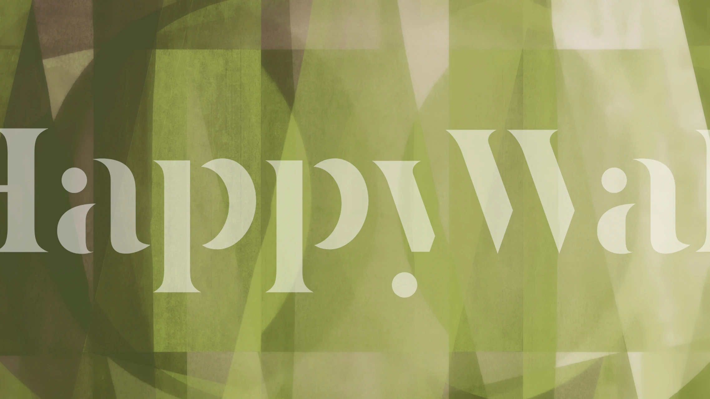 Papel de parede Emerald Geometric Bauhaus em um quarto