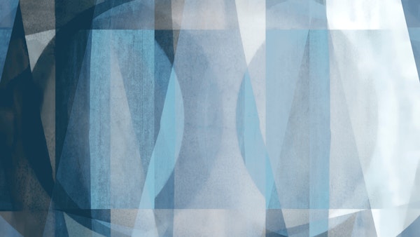 Layered Bauhaus Mosaic Geometric