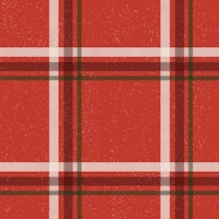 Winter Plaid Red tapete