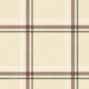 Winter Plaid Cream