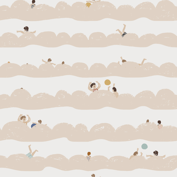 Playful Beachside Vibes for Kids.Unisex