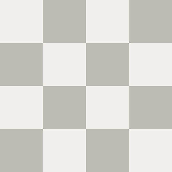 Scandi Checkerboard - Gray - Large