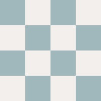 Scandi Checkerboard - Blue - Large tapety