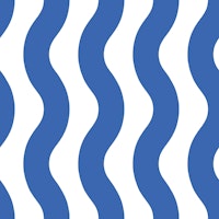 Cobalt Blue and White Nautical Waves 2 wallpaper