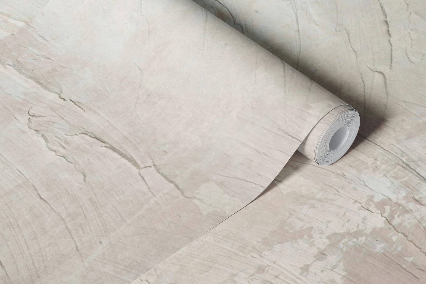 Neutral Brushstroke Textured Canvas wallpaper roll