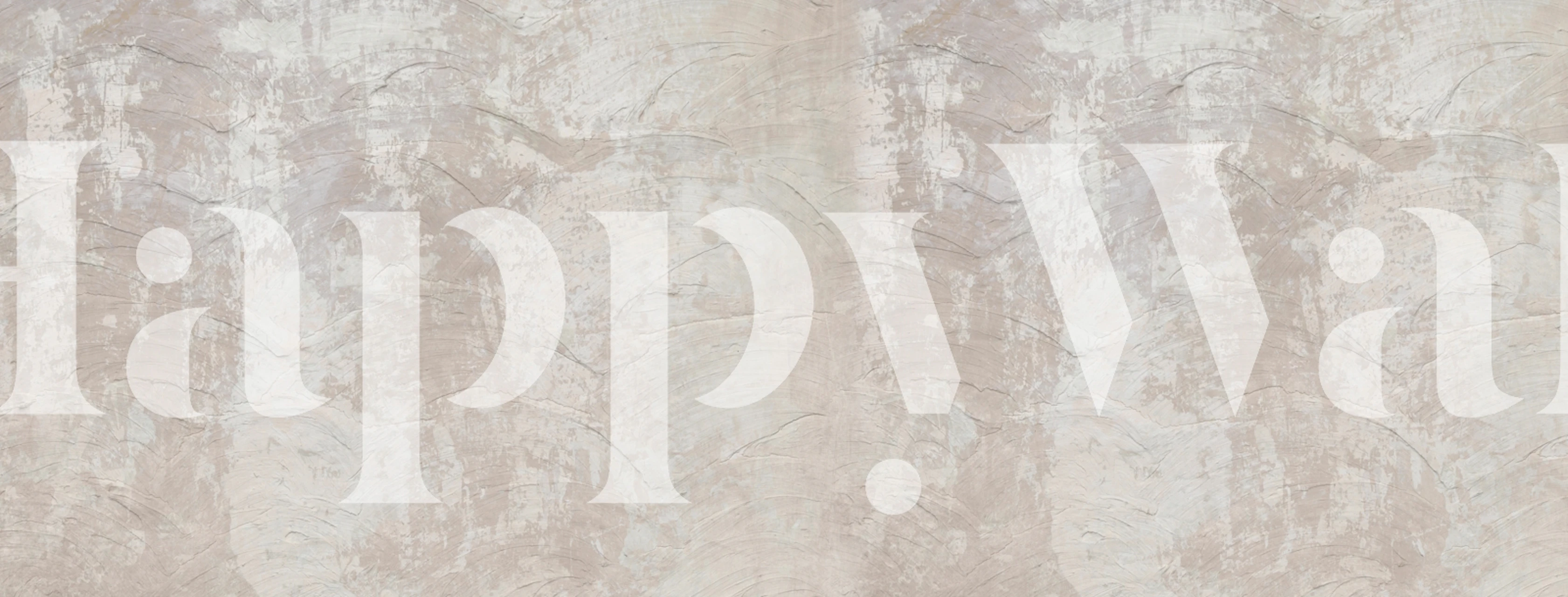 Neutraler Brushstroke Texturiertes Tapete in sanften Tönen