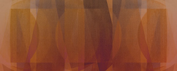 Amber Abstract Bauhaus Mosaic