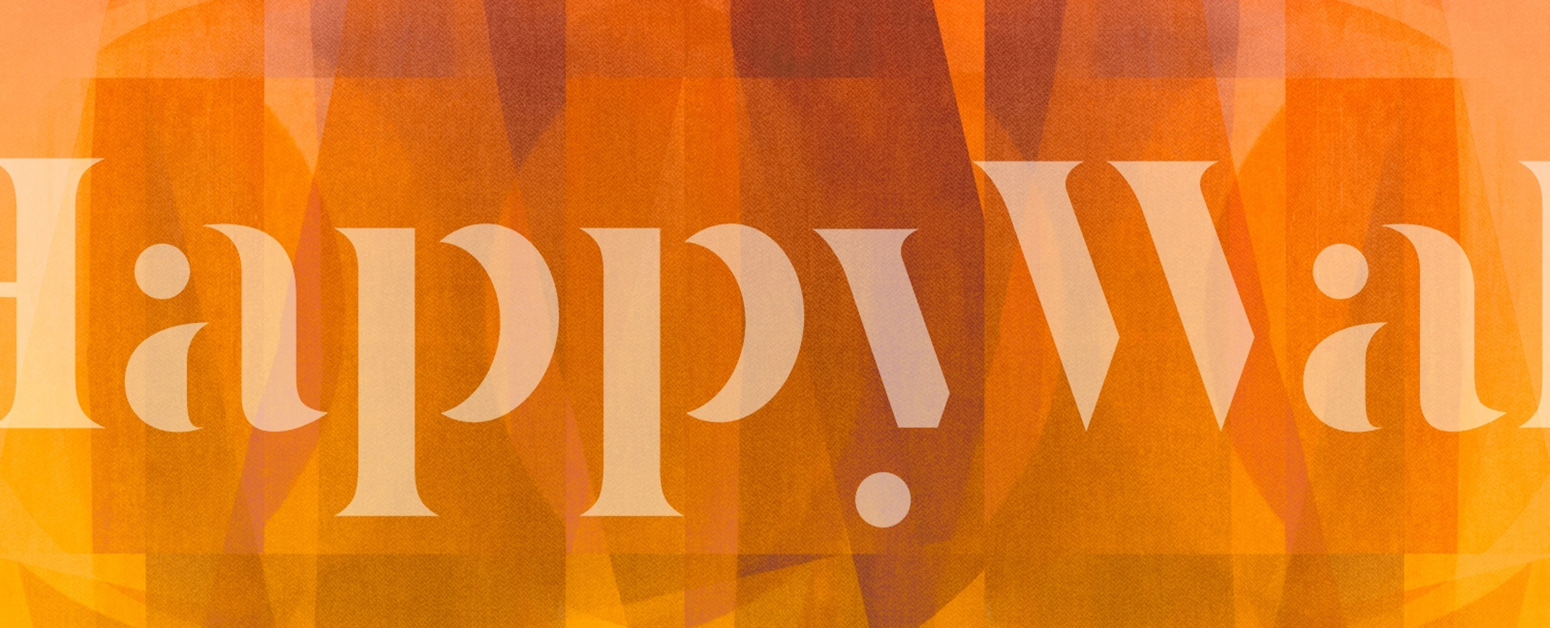 Amber abstract wallpaper featuring warm orange and brown hues