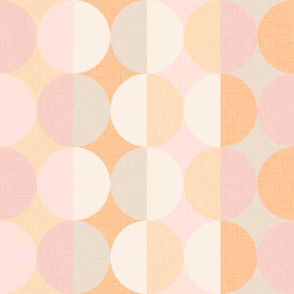 Creative Dreams in warm pink orange