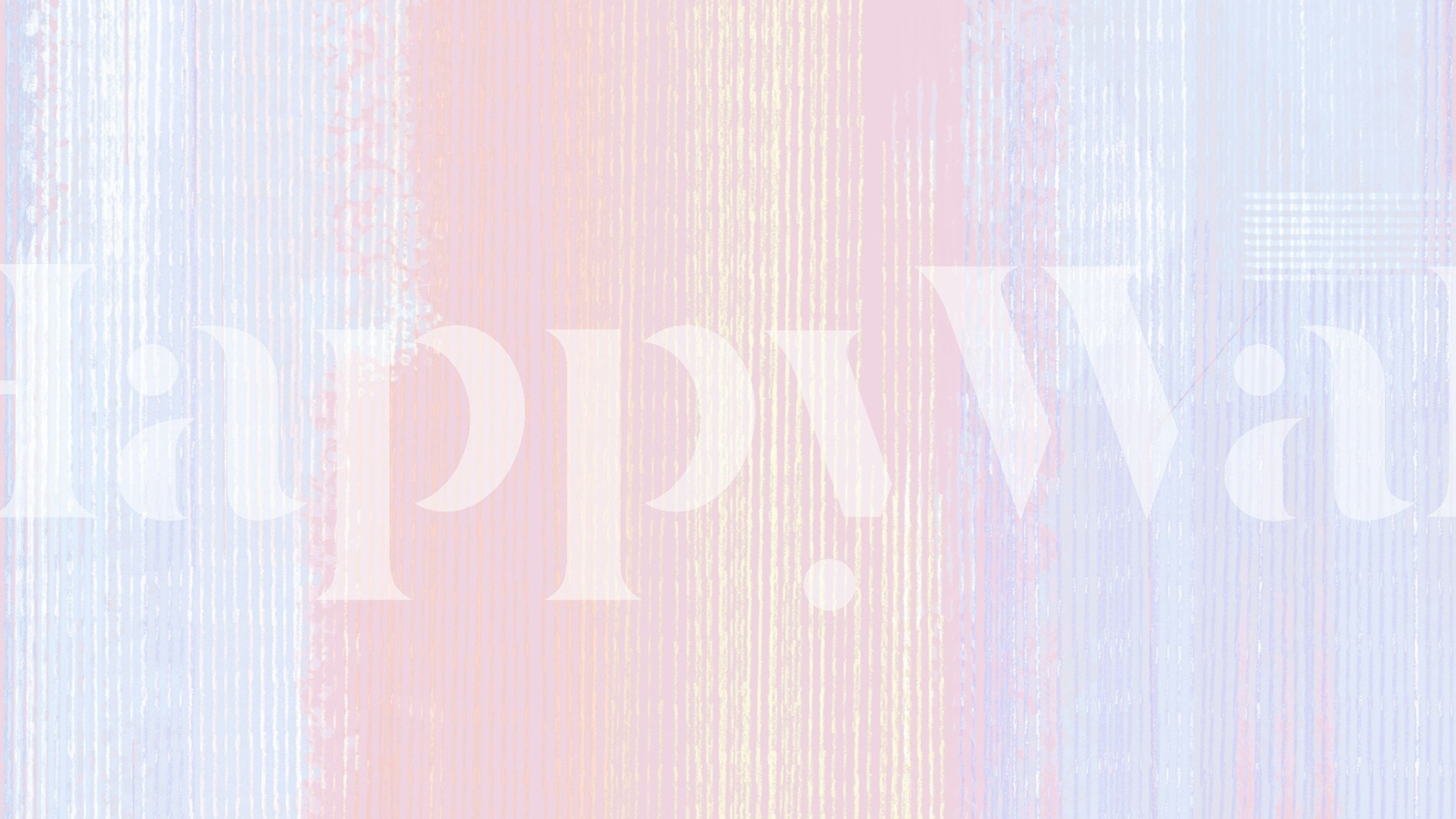 Pastel Canvas Bliss wallpaper in a room