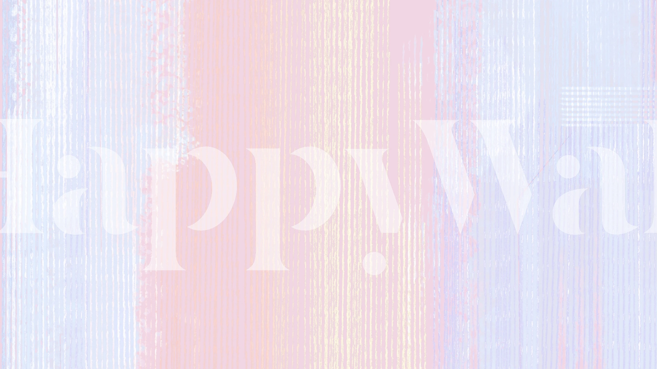 Pastel Canvas Bliss tapeta v pokoji