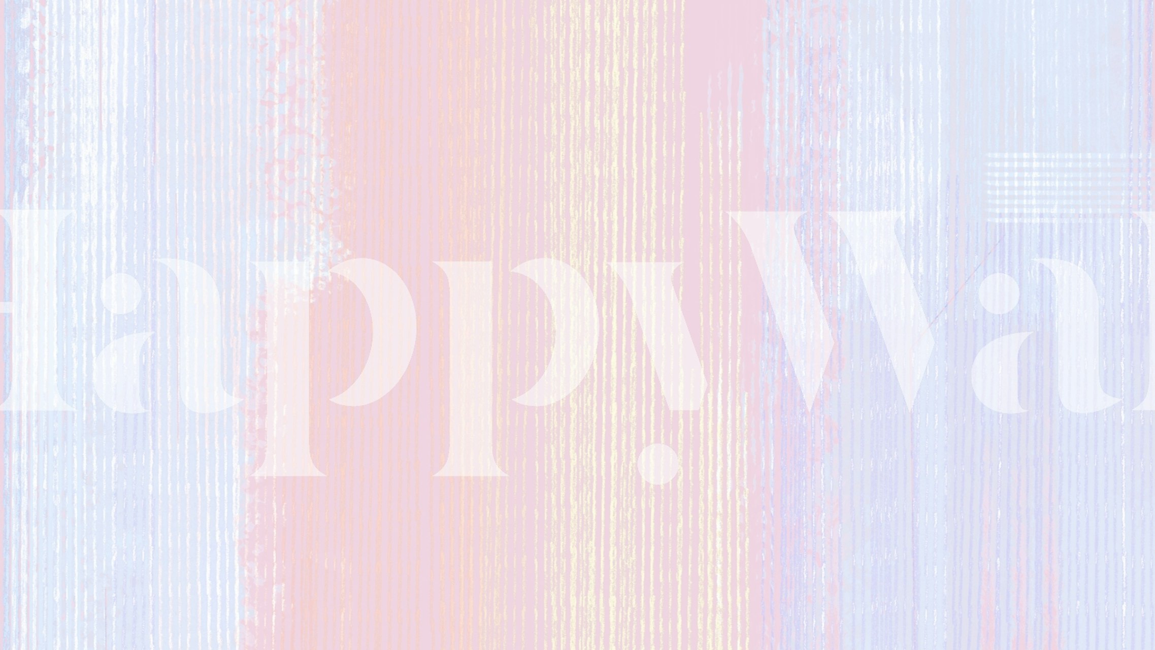 Pastel Canvas Bliss wallpaper in a room