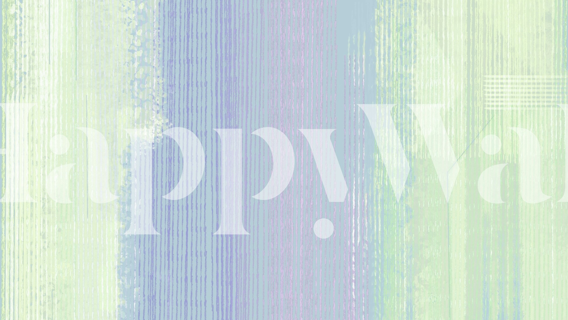 Pastel Hues Abstract wallpaper in a room