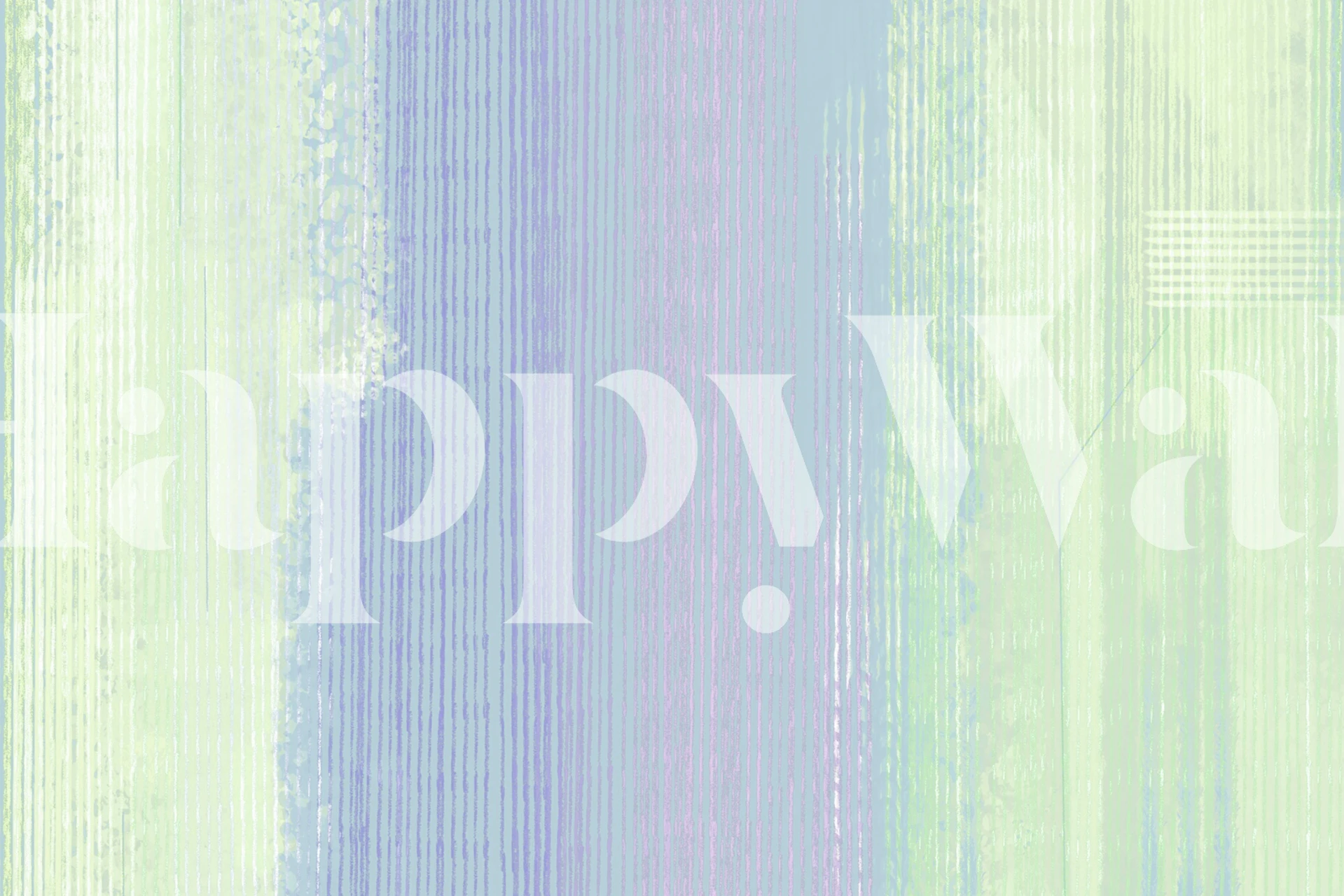 Pastel Hues Abstract wallpaper in a room