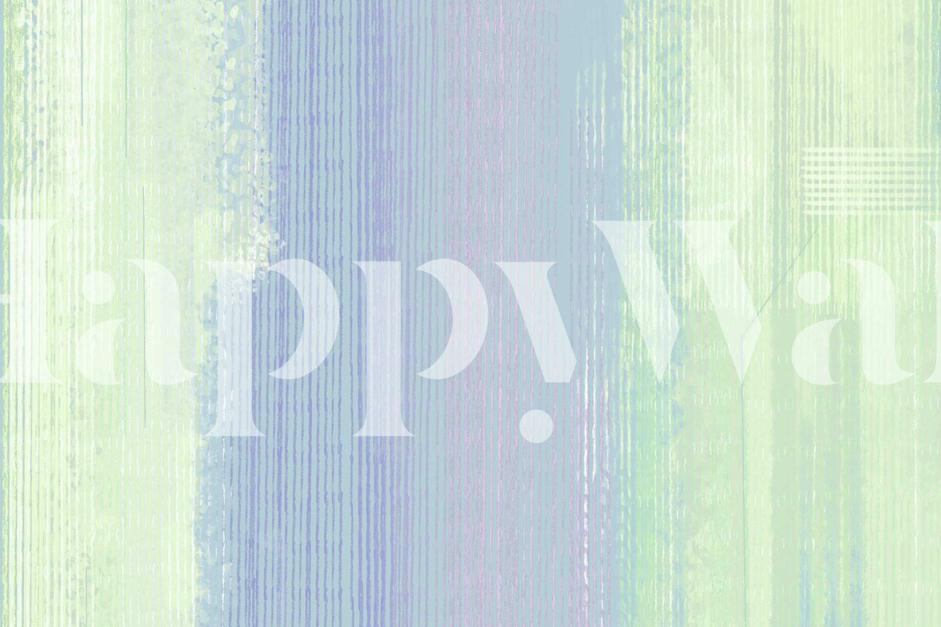 Pastel Hues Abstract tapetti huoneessa