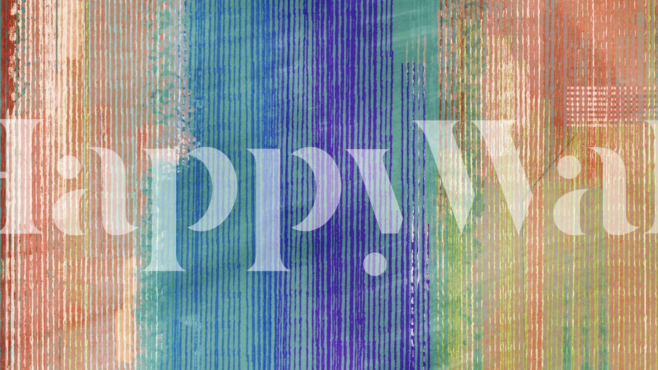 Ταπετσαρία Textured Spectrum Art σε ένα δωμάτιο