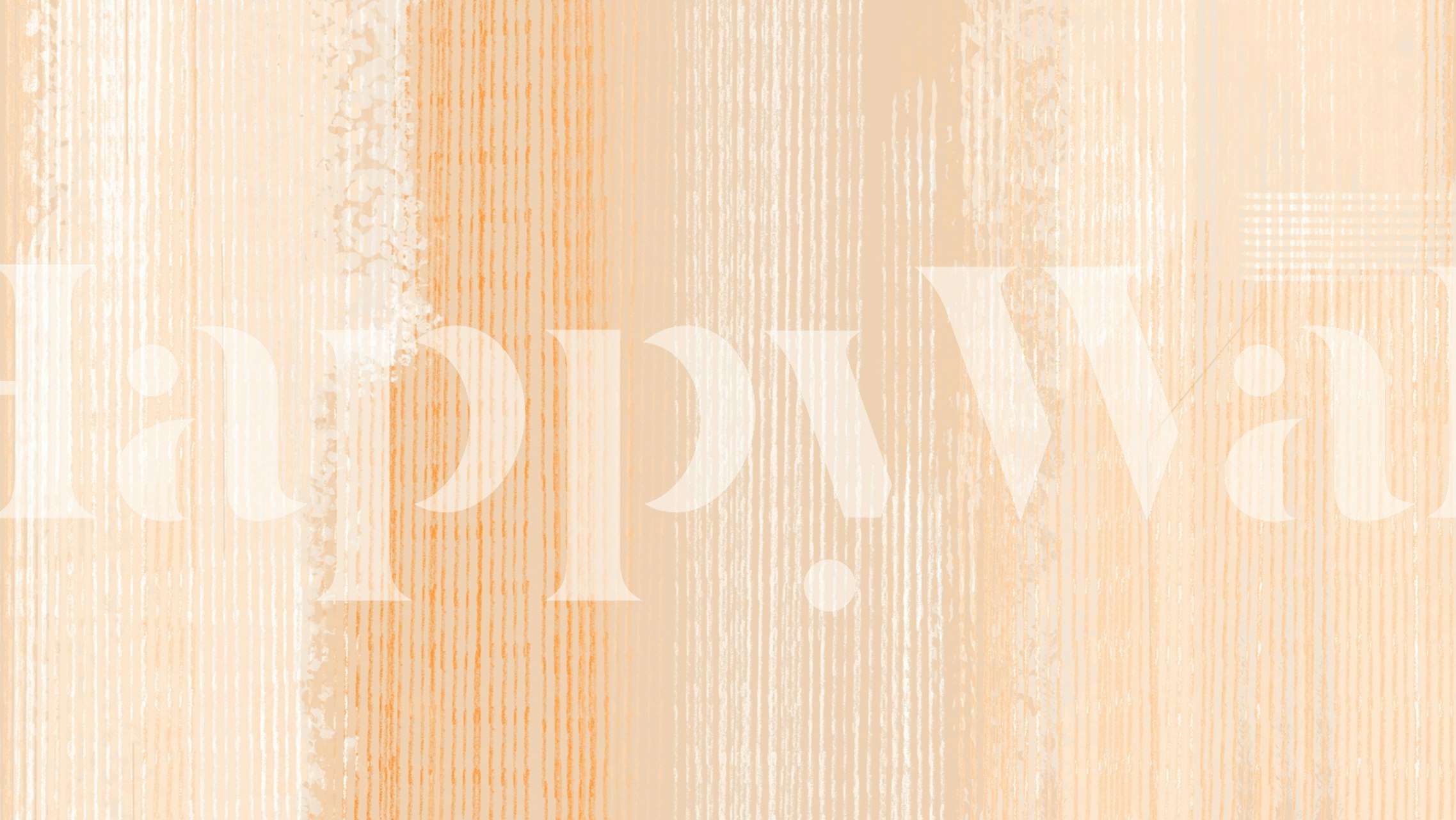 Papel de parede Sandy Pastel Brush Strokes exibido em um quarto