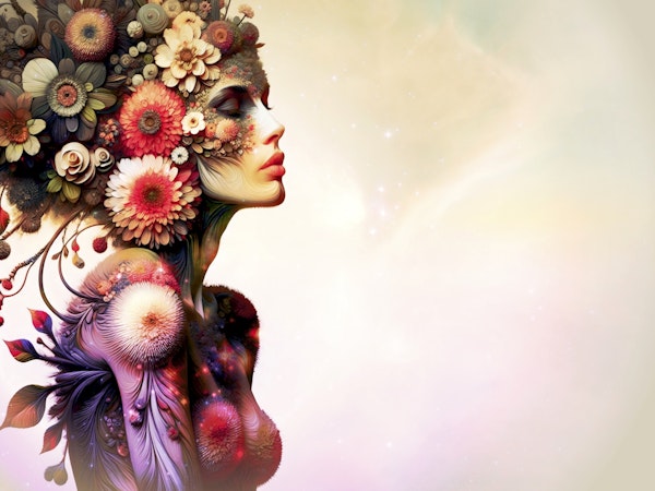 Bloom Beauty Portrait