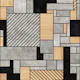 Random Pattern Concrete Wood