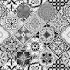 Talavera Tiles black white grey