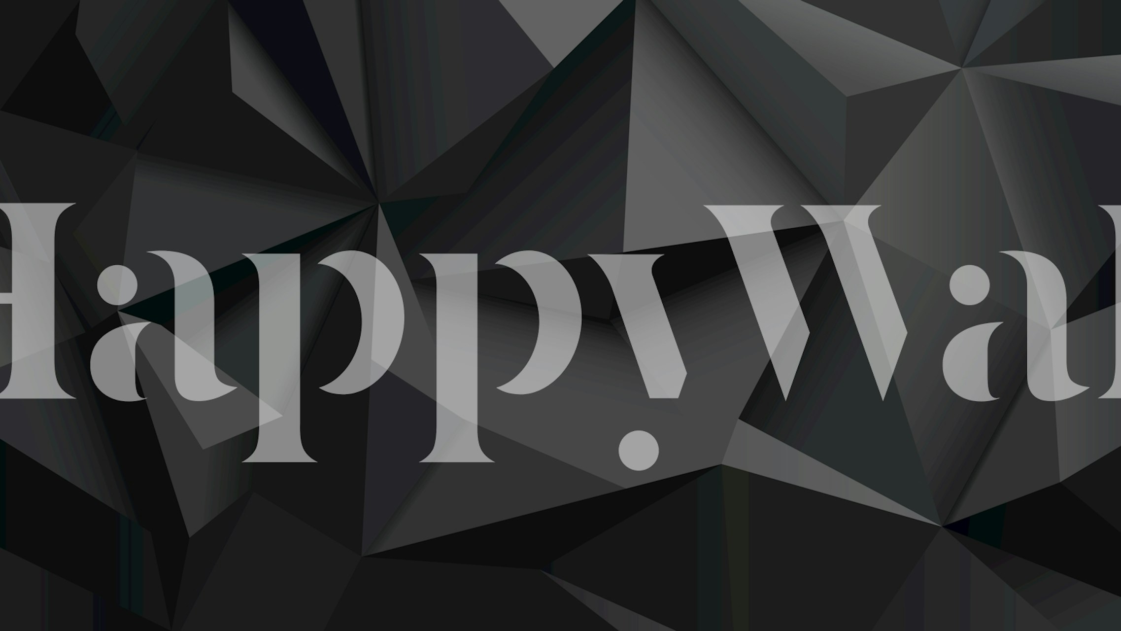 Geometric Monochrome Mosaic tapet i ett rum