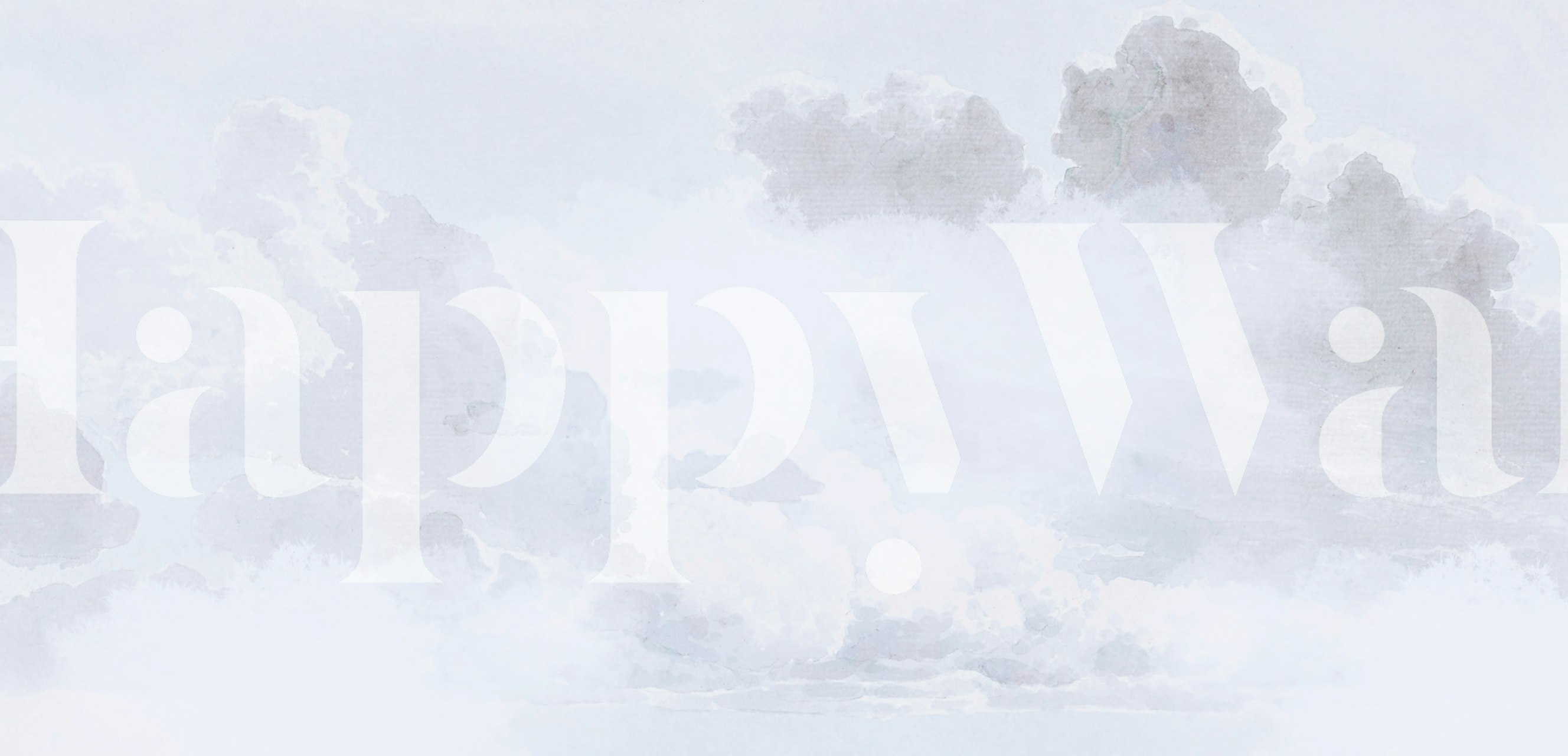 Tapeta Ethereal Cloudscape Essence u sobi