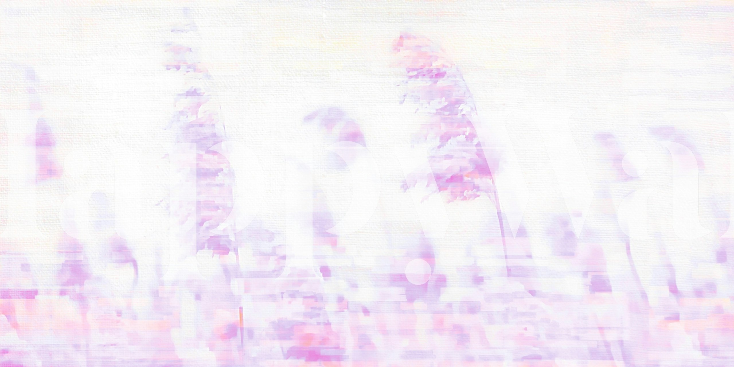 Soft pastel floral nature wallpaper with purple hues and dreamy design