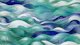 Aqua Teal Flow